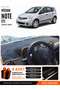 Nissan Note E11 (2005-2009) Compatible Glove Box Cover, Glove Box Case - Black-Brown - Ni010