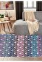 Traditional Ethnic Geometric Handwoven Cotton Area Rug – 29 x 46 Inches - 4