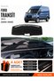 Ford Transit Type 2 (2020-2025) Compatible Glove Box Cover, Glove Box Case - Black-Grey - Fo032