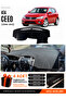 Kia Ceed (2006-2012) Compatible Glove Box Protection, Glove Box Cover, Glove Box Case - Black - Ki003