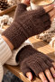 Plush Cut Finger Gloves - 7