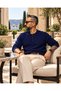 Men's Old Money Henley Collar 3 Button Knit Sweater - 7