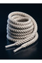 Beige Spiral Rope Model Thick Round Sneaker Shoelaces 130 cm