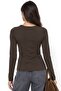Busem Slim Fit Cotton Jersey Blouse - 3