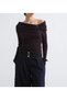 Design Kayık Yaka Women's Knitwear Sweater - 2