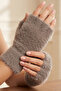 Plush Cut Finger Gloves - 2