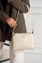 Klasya Soft Textured Three-Compartment Water-Repellent Shoulder Crossbody Quality Bag - 3