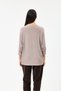 Women's Mink Italian Ribbon Pattern Sequined Lycra Oversize Knitwear Sweater Size 40 - 46 - 4