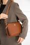 Klasya Soft Textured Three-Compartment Water-Repellent Shoulder Crossbody Quality Bag - 2