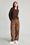 Slim Fit Wool Blend Crew Neck Buttoned Knitwear Cardigan E8236Ax26Au - 3