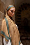 Lorena-Riva Shawl Tencel Guipure Pattern Olive Green