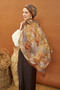 Lorena-Riva Shawl Tencel Wild Flower Mustard Yellow - 2