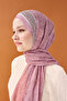 Lorena-Riva Shawl Tencel Guipure Pattern Powder Pink - 4