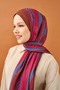 Lorena-Riva Shawl Tencel Ethnic Way Dark Pink - 2