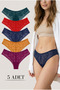 Women's 5-Piece Lace Brazilian Panties Set – Colorful Package