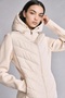 Water Repellent Regular Fit Hooded Quilted Hybrid Coat H2186Ax26Au - 3