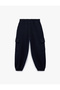 Balon Cut Jogger Sweatpants with Cargo Pockets and Tie Waist - 4