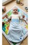 Outlet Product/ Practical 1.5 Tog Baby Girl-Boy Half Pear Bag Sleeping Bag Pear Jumpsuit /Blue - 2