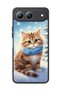 Spark 40 5g Compatible Printed, Matte Black, Soft Silicone, Protective, Shock Absorbing Cover, Case - 5