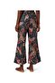 & Dempsey Soleia Women's Luxury Cotton Pajama Pants Colorful Leopard and Tropical Pattern - 2