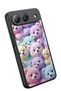Spark 40 5g Compatible Printed, Matte Black, Soft Silicone, Protective, Shock Absorbing Cover, Case - 3