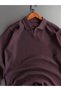 Nurse Collar Patterned Knitwear Sweater + Waffle Trousers 2-Piece Combination - 8