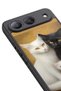 Spark 40 5g Compatible Printed, Matte Black, Soft Silicone, Protective, Shock Absorbing Cover, Case - 4