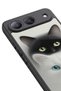 Spark 40 5g Compatible Printed, Matte Black, Soft Silicone, Protective, Shock Absorbing Cover, Case - 4