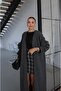 Anthracite Wool Textured Long Cardigan - 6
