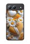 Spark 40 5g Compatible Printed, Matte Black, Soft Silicone, Protective, Shock Absorbing Cover, Case - 5