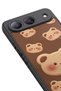 Spark 40 5g Compatible Printed, Matte Black, Soft Silicone, Protective, Shock Absorbing Cover, Case - 4