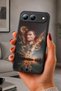Spark 40 5g Compatible Printed, Matte Black, Soft Silicone, Protective, Shock Absorbing Cover, Case
