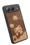 Spark 40 5g Compatible Printed, Matte Black, Soft Silicone, Protective, Shock Absorbing Cover, Case - 3