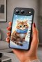 Spark 40 5g Compatible Printed, Matte Black, Soft Silicone, Protective, Shock Absorbing Cover, Case