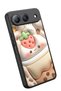 Spark 40 5g Compatible Printed, Matte Black, Soft Silicone, Protective, Shock Absorbing Cover, Case - 3