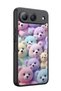 Spark 40 5g Compatible Printed, Matte Black, Soft Silicone, Protective, Shock Absorbing Cover, Case - 2