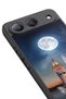 Spark 40 5g Compatible Printed, Matte Black, Soft Silicone, Protective, Shock Absorbing Cover, Case - 4