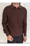 Nurse Collar Patterned Knitwear Sweater + Waffle Trousers 2-Piece Combination - 4