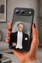 Spark 40 5g Compatible Printed, Matte Black, Soft Silicone, Protective, Shock Absorbing Cover, Case