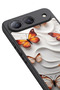 Spark 40 5g Compatible Printed, Matte Black, Soft Silicone, Protective, Shock Absorbing Cover, Case - 4