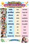 English Language Flashcards with Chains – 50 Categories, 1,000 Words, Write-Silence Repeat Area - 2