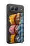 Spark 40 5g Compatible Printed, Matte Black, Soft Silicone, Protective, Shock Absorbing Cover, Case - 2