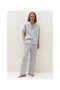 Organic Cotton Striped Women's Pajama Bottoms