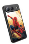 Spark 40 5g Compatible Printed, Matte Black, Soft Silicone, Protective, Shock Absorbing Cover, Case - 3