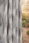 Anthracite Gray Stone Color Marble Patterned Woven Panel Background Curtain Living Room Bedroom - Benetti - 8