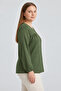 Winter Hair Knitwear Buttoned Soft Blouse - 2
