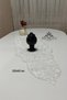 Lily One Piece Luxury Runner Supla Living Room Coffee Table Tablecloth French Lace Laced Dowry Box - 4