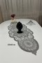 Lily One Piece Luxury Runner Supla Living Room Coffee Table Tablecloth French Lace Laced Dowry Box - 5