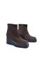 Genuine Suede Leather Padded Sole Brown Women's Boots
