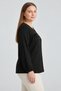 Winter Hair Knitwear Buttoned Soft Blouse - 2